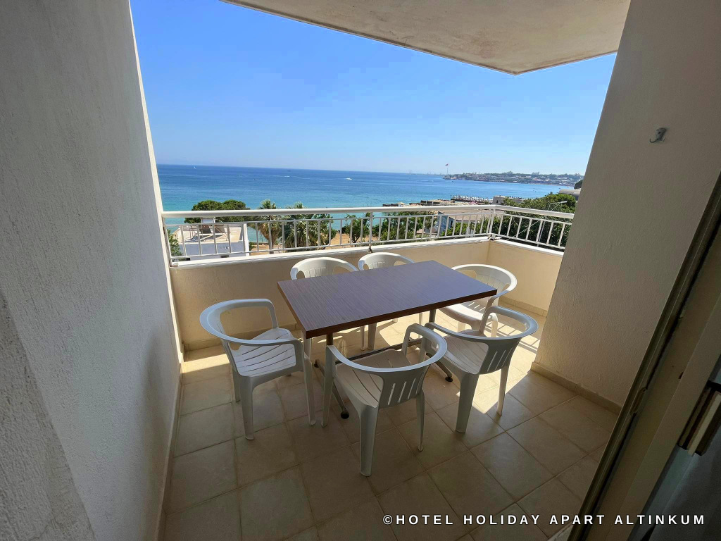 deniz manzarali apart otel