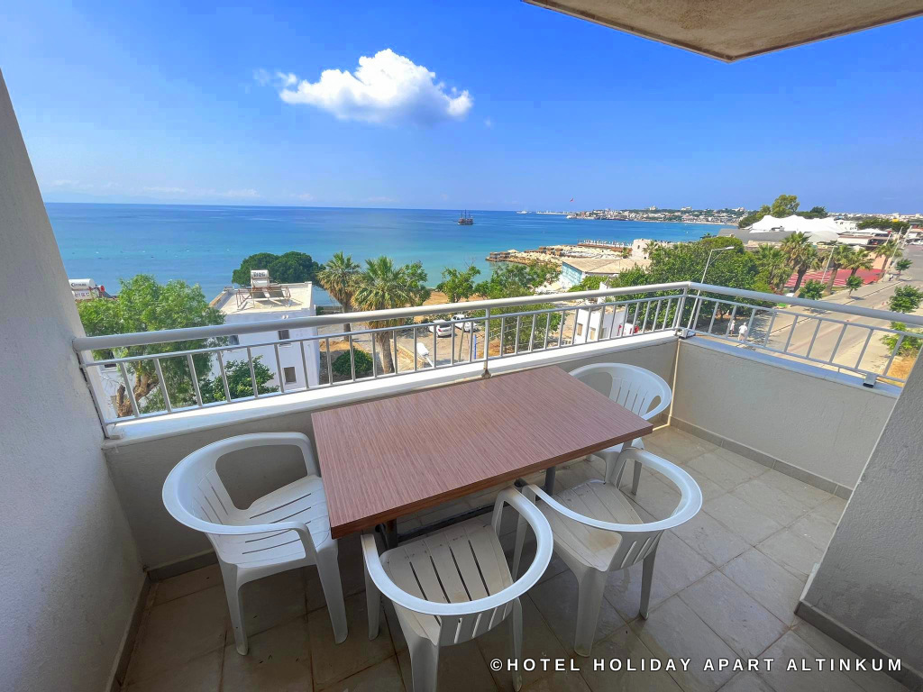 didimde deniz manzarali